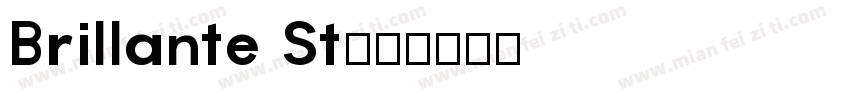 Brillante St字体转换